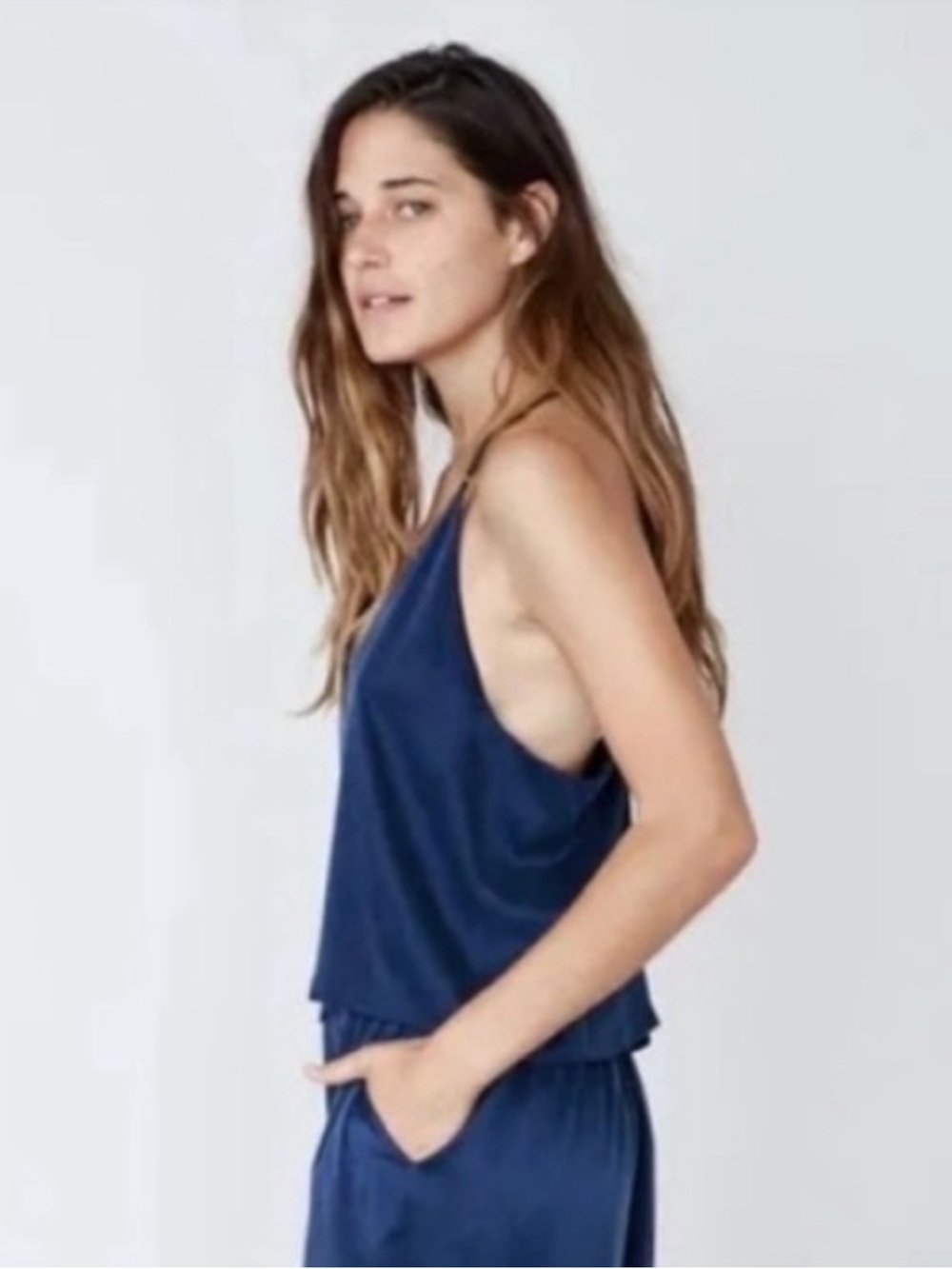 Lunya washable silk cami shorts pajama set - Picture 4 of 8